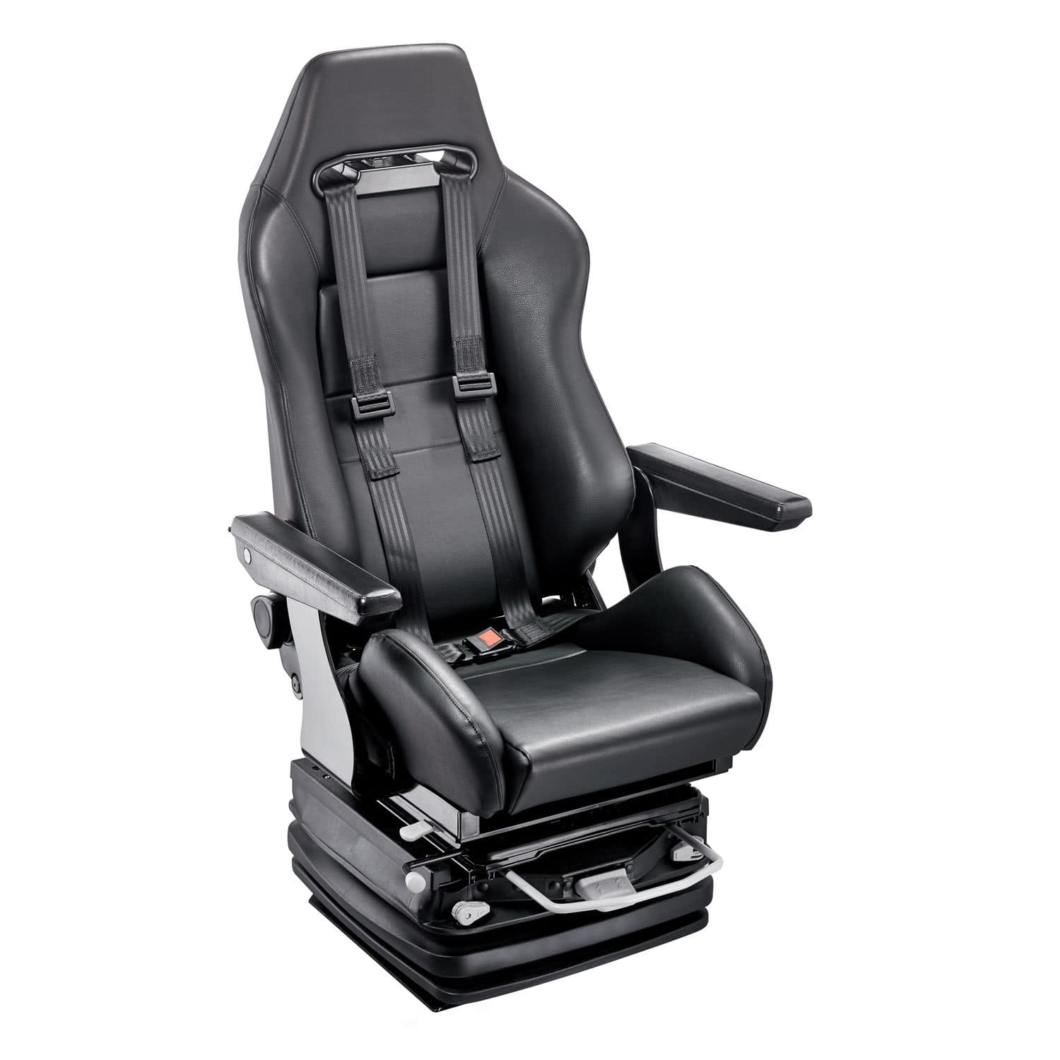 フライトシミュレータシート - S.I.M. OPERATE - Cleemann Simulator Seats - クルー用 / 可倒式ヘッドレスト  / 調節自在ランバーサポート付