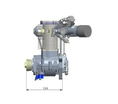 1/10 RC DDW OHV V8 H FI FDエンジン 1/10 RC DDW OHV V8 H FI FDエンジン DarkDragonWing 1/10 RC Engine V8C