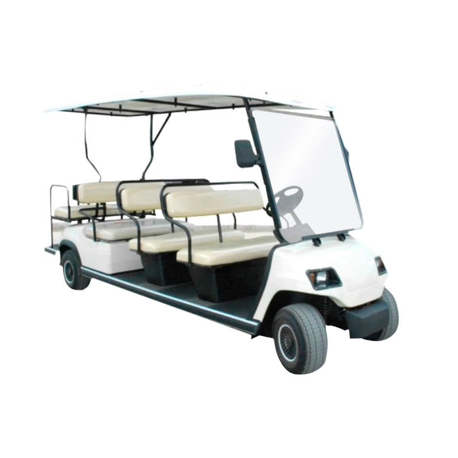 11人空港用ゴルフカート MAUI Carttec 電動式