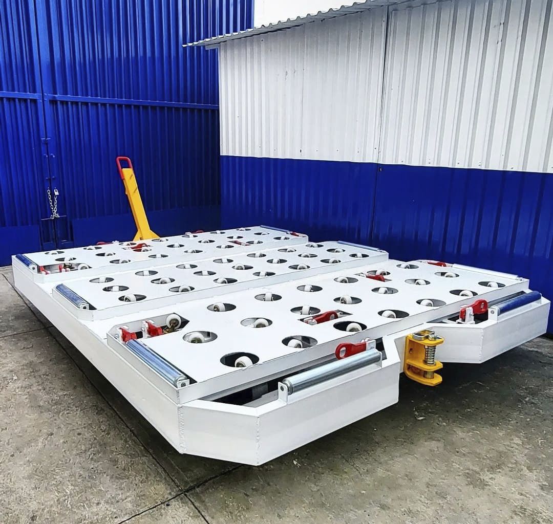 牽引用ドーリー - DOLLY LD7 - AEROINEC - 2軸 / 空港用