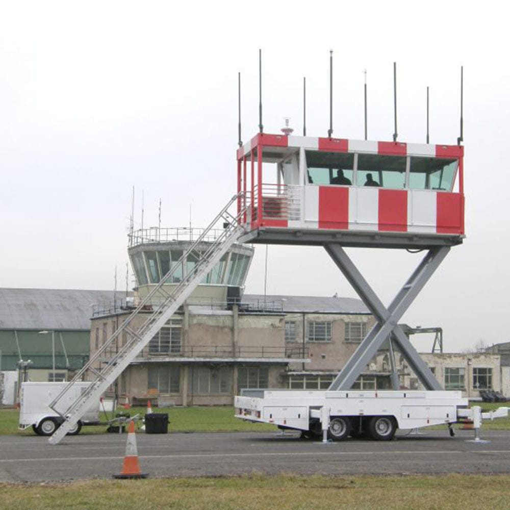 移動型管制塔 - RDSTardis - Chelton Ltd - リフター / 空港用 / 航空交通管理用