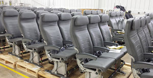シートカバー用機内用布地 1