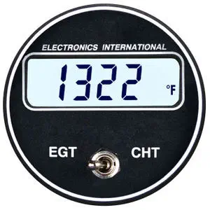 温度ゲージ - C-1 CHT - Electronics International - デジタル