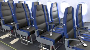 飛行機のキャビン用シート