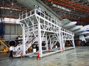 翼用航空機ドック