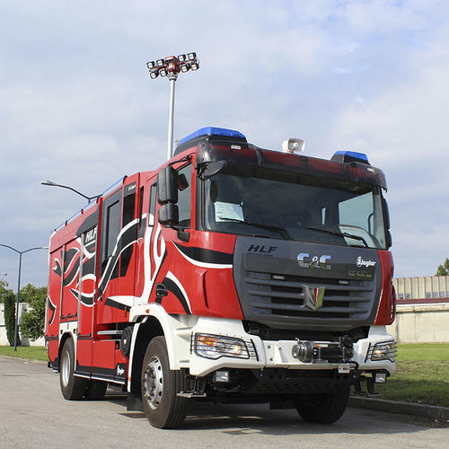 空港用消防車 - HLF  - ALBERT ZIEGLER GMBH - 迅速な介入 / 折りたたみ式ウォｰターキャノン