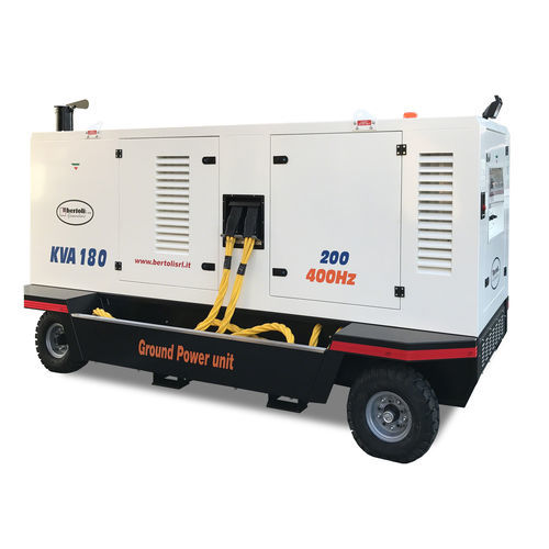 ディーゼル地上動力設備 - D-AC180 - BERTOLI SRL - 移動式 / トレーラー上 / 滑走路用