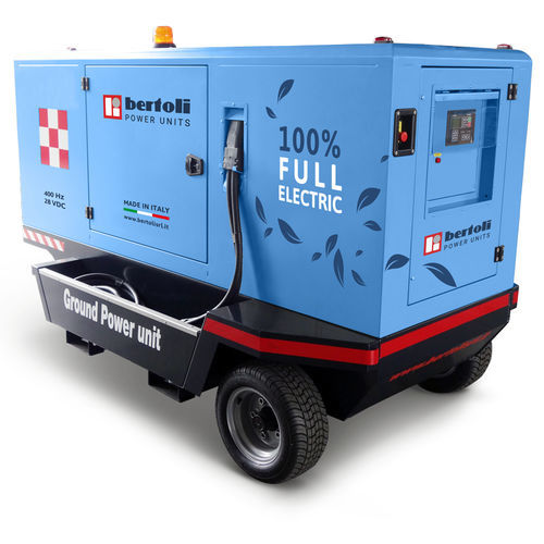 ディーゼル地上動力設備 - E-AC140 - BERTOLI SRL - 電動式 / 移動式 / トレーラー上