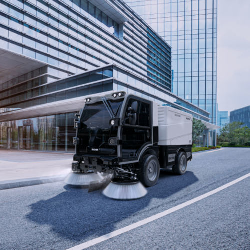 空港用スイーパー - CityCat VS20e - BUCHER MUNICIPAL - 乗るタイプ / コンパクト / 電動式