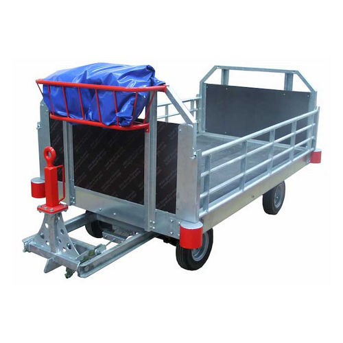 地上支援用荷物用台車 - BAT 2.4 BS/DS - ERSEL TECHNOLOGY CO. LTD. - 4輪 / ターポリン付 / 開放型