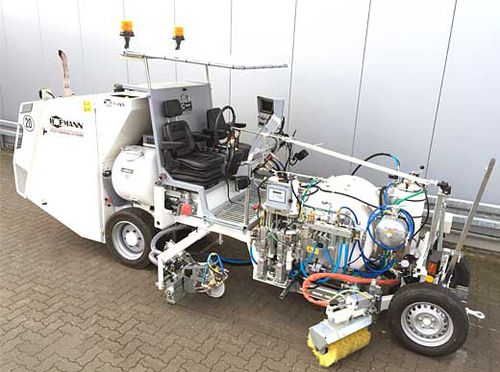 自走式白線引き機 - H26-4 - HOFMANN GMBH - 塗料用 / 熱可塑用 / 冷間塑性