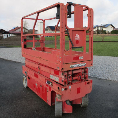 作業用昇降式プラットホーム - PB S80-8EC - ROTHLEHNER ARBEITSBÜHNEN GMBH - シザー / 航空機用 / 空港用
