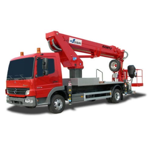 作業用昇降式プラットホーム - E228TJ COMFORT - ROTHLEHNER ARBEITSBÜHNEN GMBH - コラム型 / 伸縮自在 / 空港用