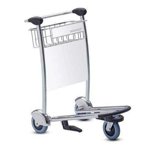 空港ターミナル用荷物用台車 - Travel 300 - Wanzl GmbH & Co. KGaA - 3輪 / 開放型 / 乗客用