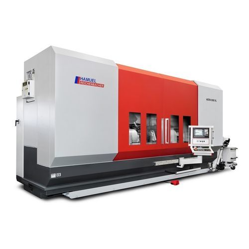 5軸複合工作機械 - HSTM 3000 XL - HAMUEL MASCHINENBAU GMBH & CO. KG - 横型 / 航空用 / タービンブレードの機械加工用