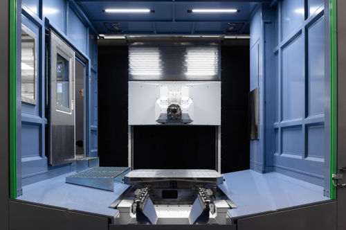 5軸複合工作機械 - TANK.G 3000 - Machining Centers Manufacturing SPA - 4軸 / 横型 / 航空用