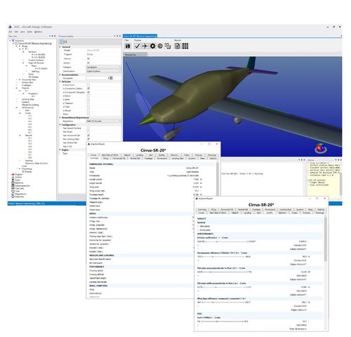データ分析ソフトウェア - ADS - Reverse Engineering - OPTIMAL AIRCRAFT DESIGN - 飛行解析 / モデリング / ドローン用