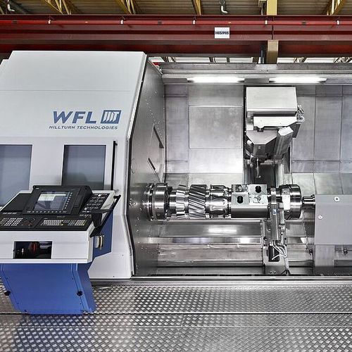 CNCフライス盤 - M100 - WFL MILLTURN TECHNOLOGIES GMBH & CO KG - 横型 / 航空用 / 5軸またはそれ以上