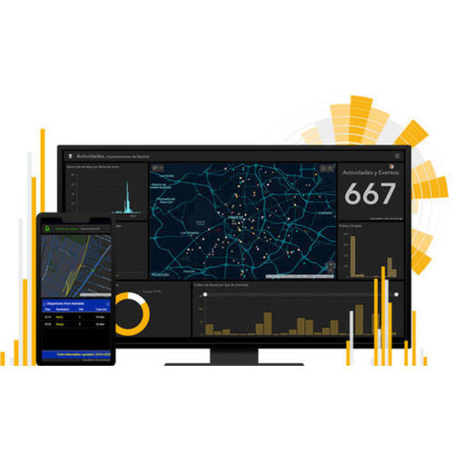 製図用ソフトウェア - ArcGIS Dashboards - ENVIRONMENTAL SYSTEMS RESEARCH INSTITUTE, INC. - 監視用 / データ分析 / リアルタイム