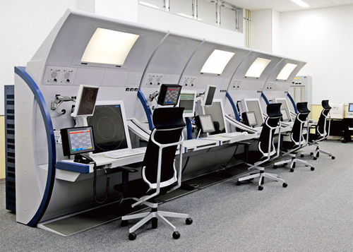 複数人航空管制用コンソール - ARTS - NEC CORPORATION - ストレート / 収納なし
