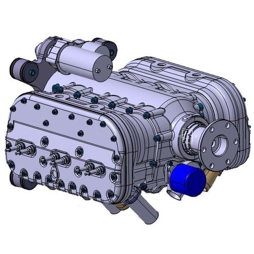 100 - 300chピストンエンジン - LF39 - D-MOTOR BVBA - 50 - 100kg / 軽飛行機用 / ヘリコプター用
