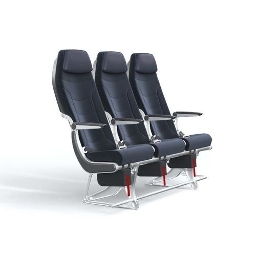 飛行機　客室椅子 B737 トルコ航空 エコノミークラスシート オフィスチェアー仕様 航空機