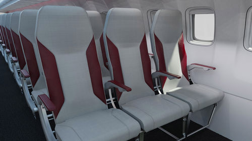 飛行機のキャビン用シート - Mya - Aviointeriors SpA - ビジネスクラス / 肘掛け付き