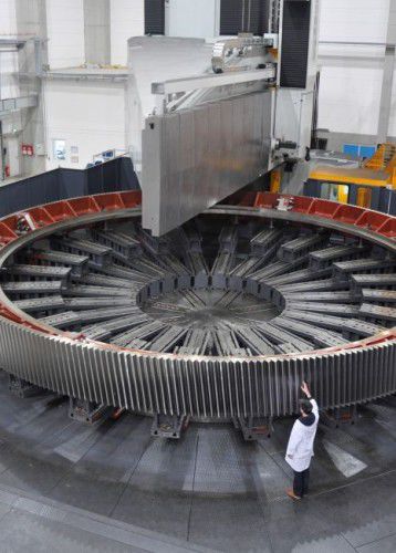 縦型旋盤 - AS series - Pietro Carnaghi S.p.A - CNC / 航空用