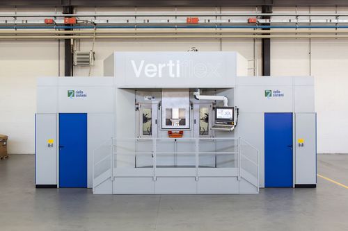 回転式トランスファーマシン Vertiflex 300 Mandelli Sistemi Spa 6 位置 機械加工 航空用 回転式トランスファーマシン Vertiflex 300 Mandelli Sistemi Spa 6 位置 機械加工 航空用