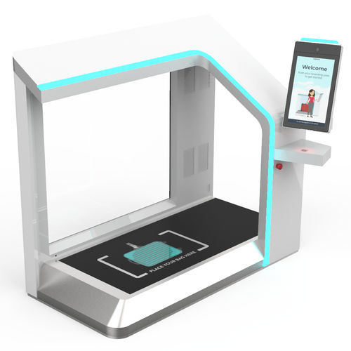 セルフサービス自動手荷物預け機 - VBD - EMBROSS - RFID リーダー付き / カ－ド支払システム付 / 印刷機能付き