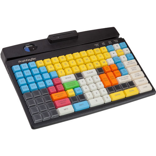 MSRプレーヤー付キーボード - MCI 128 - PrehKeyTec GmbH - カードリーダー付き / 空港用