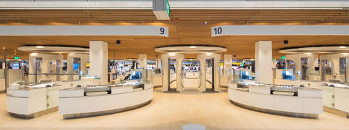 手荷物用チェックイン機 - DAIFUKU AIRPORT TECHNOLOGIES - カウンター上 / 空港用