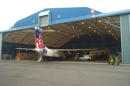 航空機用倉庫 - RUBB BUILDINGS LTD - 開放型 / 空港用