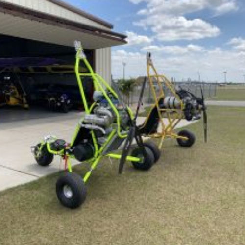 1人乗り超軽量トライク - REV X - REVO Evolution Aircraft, Inc. - 4ストロークエンジン