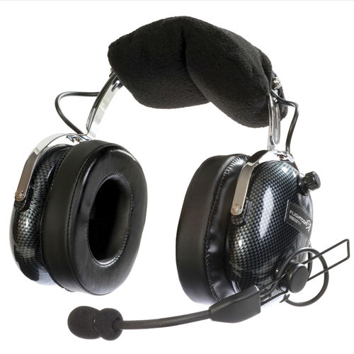 パイロット用ヘッドセット - V90MPH - Flightcom - 乗客用 / 一般航空用 / 防音