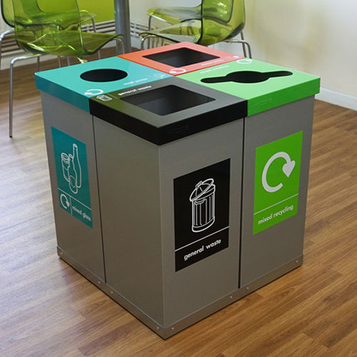 空港用ゴミ箱 - BCC/WEB - Wybone Limited - 床置き / リサイクル