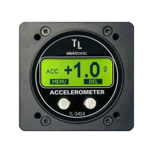 ディスプレイ付き加速度計 - TL-3424 - TL elektronic Inc. - デジタル / 航空機用 / 宇宙産業用