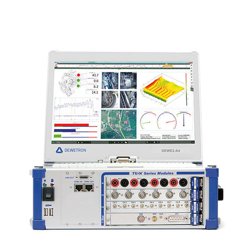 移動用データ取り込みシステム - DEWE2-A4 - DEWETRON GMBH - 32チャンネル / 卓上型