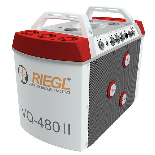 非接触式レーザー スキャナー - VQ-480 II - RIEGL LASER MEASUREMENT SYSTEMS GMBH - 航空用 / 測定用 / 空輸用