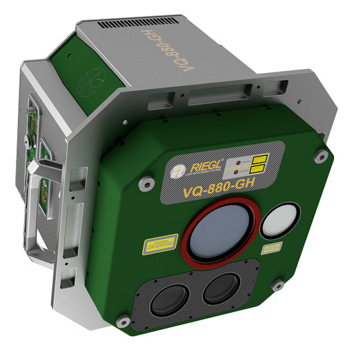 非接触式レーザー スキャナー - VQ-880-GH - RIEGL LASER MEASUREMENT SYSTEMS GMBH - 航空用 / 測定用 / 空輸用