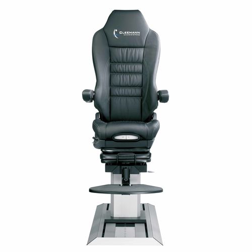 フライトシミュレータシート - S.I.M. PRO - Cleemann Simulator Seats - クルー用 / 肘掛け付き / 革製
