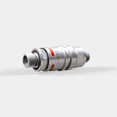 クイックユニオン - DAG series - STÄUBLI Connectors - ストレート / 水 / ステンレス網製