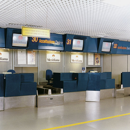 チェックインカウンター - Fiumicino - Roma - CUTINI GROUP SRL - 着陸用 / 空港用