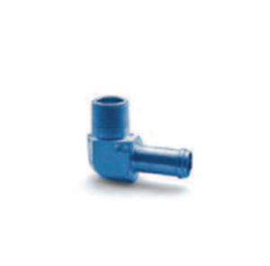 ねじ式ユニオン - AS5185 - Aerocom Specialty Fittings, Inc. - 90°湾曲 / ガス用 / 蒸気用