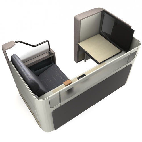 飛行機のキャビン用シート - Safran Seats/サフラングループ - ファーストクラス用 / 肘掛け付き / テーブル付