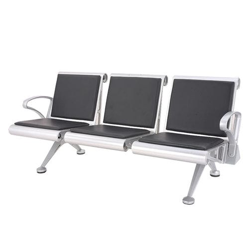空港用ビームチェア - SJ908A - Guangdong Oshujian Furniture Manufacturing Co., Lt - 3人用 / 2人用 / 金属製