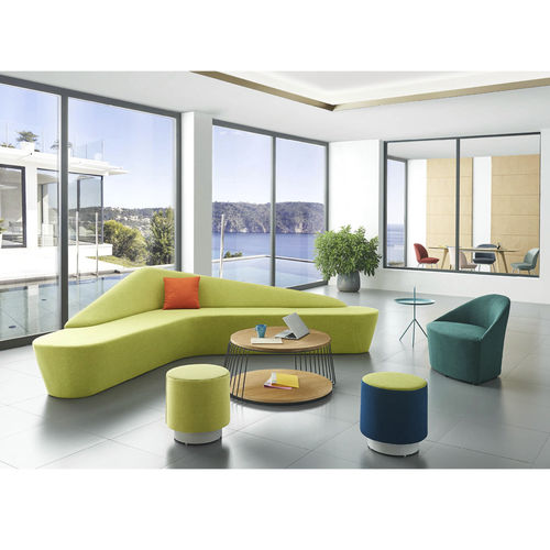 空港ラウンジソファ - SJ5170 - Guangdong Oshujian Furniture Manufacturing Co., Lt - モジュール式 / 布製 / 金属製