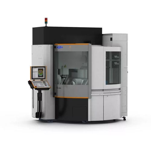 CNCフライス盤 - MILL S series - GF Machining Solutions - Step Tec - 縦型 / 航空用 / 5軸またはそれ以上