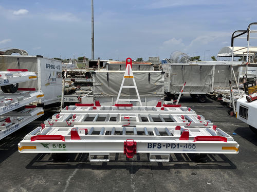 パレットドーリー - Sammitr Motors Manufacturing PLC - 2軸 / 貨物飛行機 / 空港用