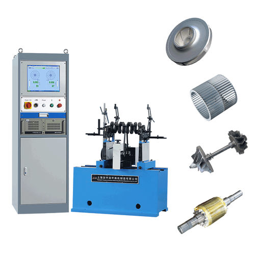 横型釣合試験機 - PHQ-160H - Shanghai Jianping Dynamic Balancing Machine - ベルトドライブ / 航空用 / 高精度